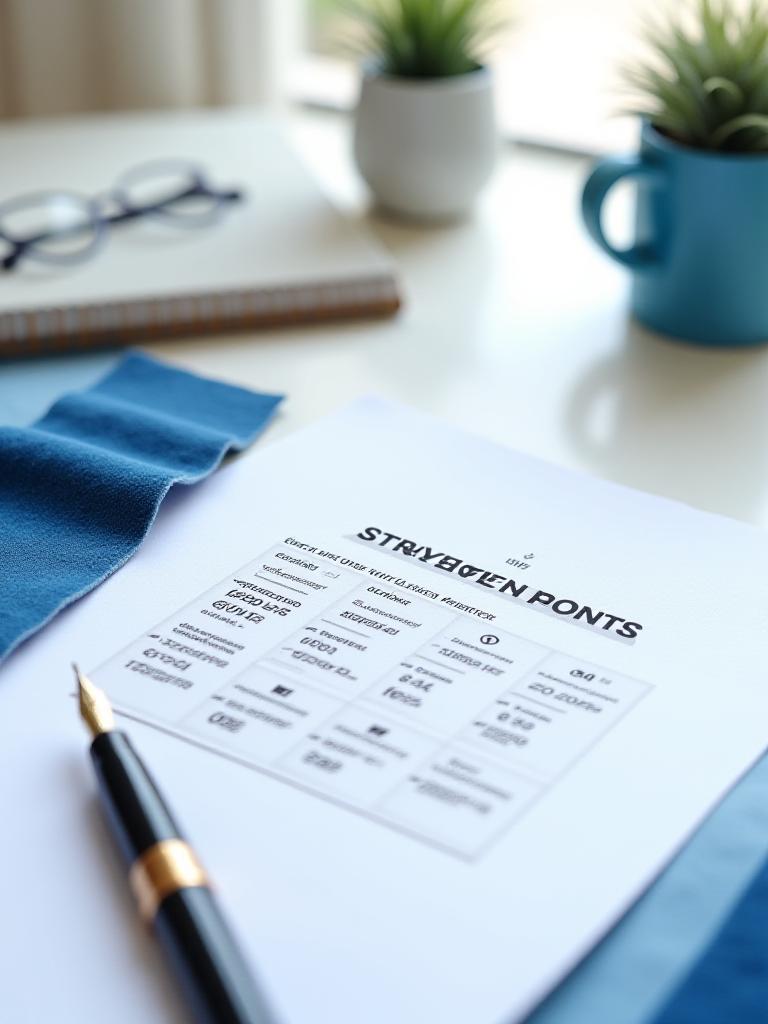 Documentación legal en escritorio de diseño